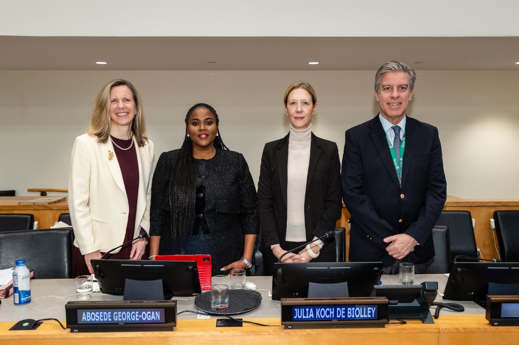 Abosede George-Ogan at the UN Commission on the Status of Women, CSW70